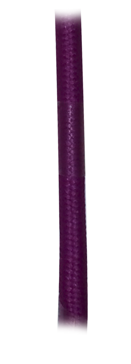 Round textile cord väri-variaatio Liila 