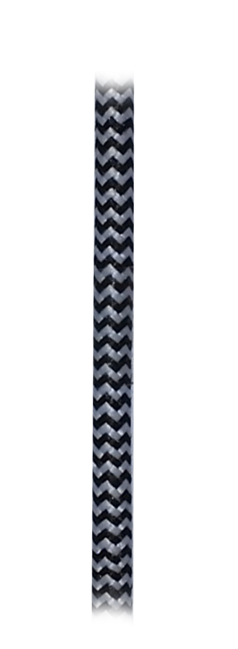 Round textile cord väri-variaatio Valkoinen 