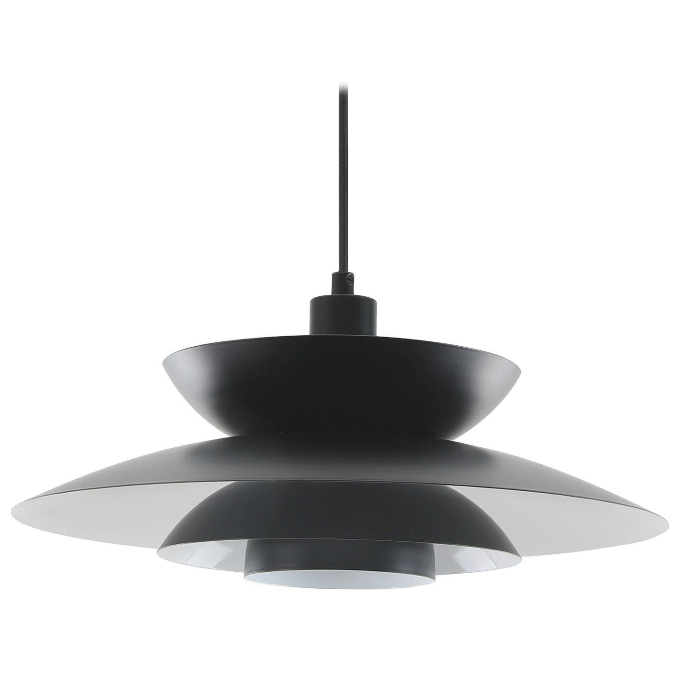 Asher Ø38 pendant light väri-variaatio Musta 