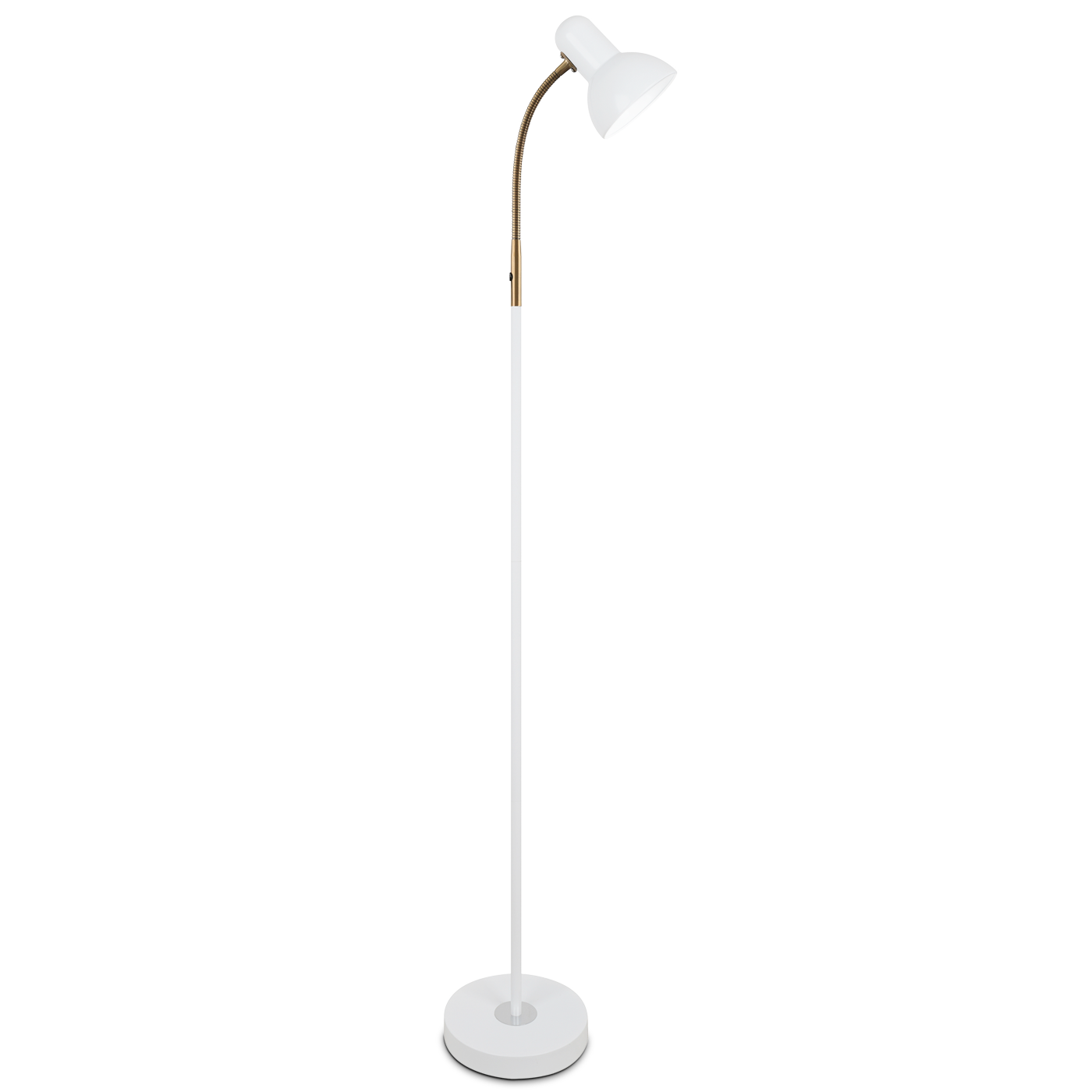 Royal golvlampa svart/mässing väri-variaatio  