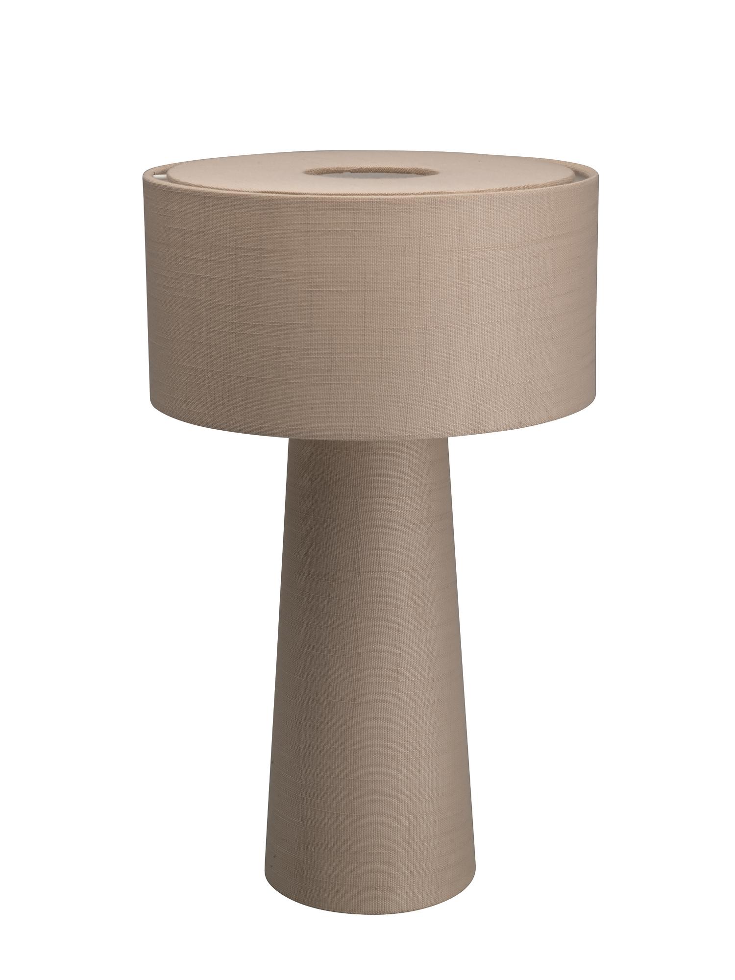 Linum pöytävalaisin väri-variaatio Beige 