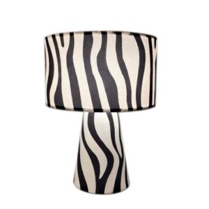 Zany Zebra table lamp