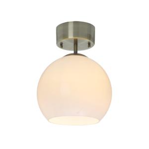 Salle ceiling lamp antique/opal white 1xE27